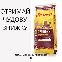 Josera (Йозера) Optiness сухий корм з зниженим вмістом білка, 15 кг