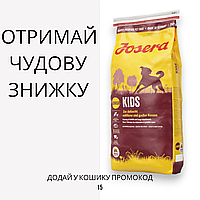 Josera (Йозера) Kids сухий корм для цуценят середніх і великих порід, 15 кг