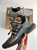 Кросівки чоловічі Adidas Yeezy Boost 350 V2 Grey Адідас Ізі Буст 350 сірі, фото 7