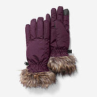 Перчатки Eddie Bauer Women's Sun Valley Down Gloves Dk Plum