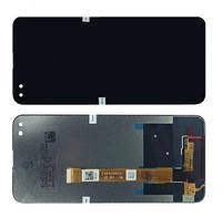 Дисплей REALME X50 5G модуль в сборе с тачскрином, черный