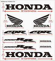 Виниловые наклейки " HONDA CBR 1000 RR "