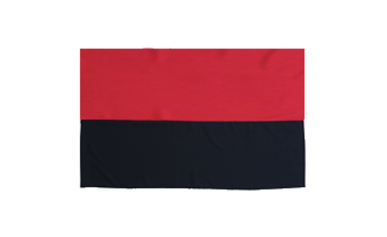 Прапор УПА з габардину - 90*140 см, з кишенею під прапоршток, фото 1