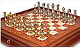 Шахова дошка з висувною скринькою та традиційними фігурами від італійського бренду Italfama, фото 2