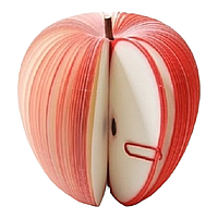 Отрывной блокнот для заметок красное яблоко