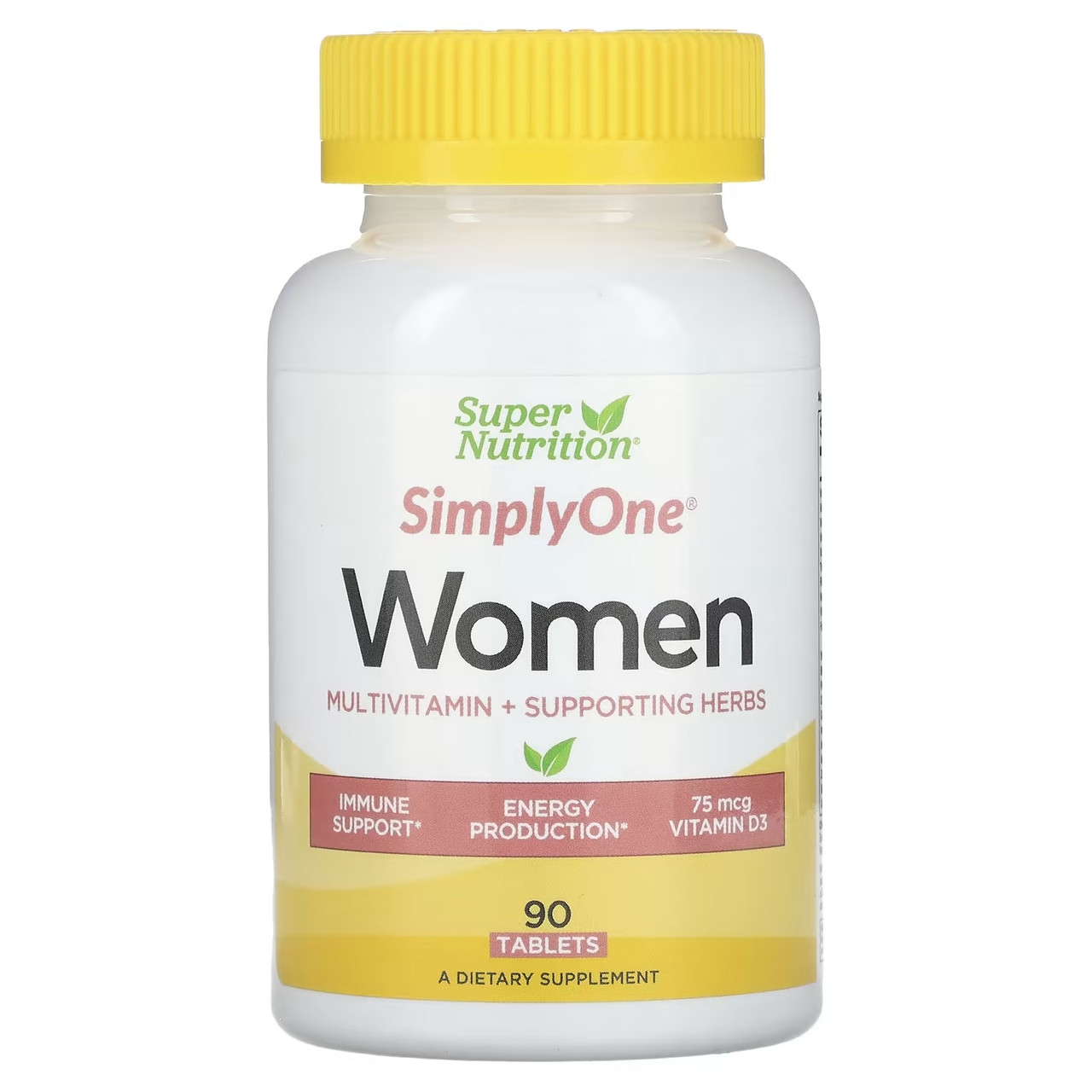 Вітаміни для жінок Super Nutrition Simply One Women Triple Power Vitamins 90 таб.