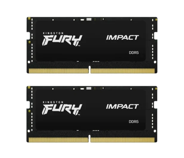 Пам'ять для ноутбуків  Kingston FURY 32GB (2x16GB) DDR5 4800MHz CL38 Impact (KF548S38IBK2-32)