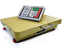 Весы торговые беспроводные BITEK 4В 600 WiFi платформенные электронные до 600 кг 45х60см (золотые)