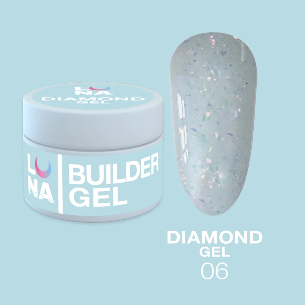 Гель для нарощування Diamond Gel №6