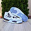 Чоловічі кросівки Nike Air Jordan 4 (білі з коричневим) модні повсякденні кроси 10986 Найк vkross, фото 7