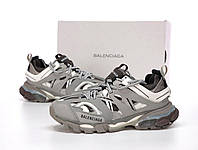 Женские кроссовки Balenciaga Track (серые) качественные трендовые модные весенние кроссы К14331 top