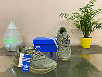 Мужские летние кроссовки Adidas Ozweego (хаки) практичные лёгкие удобные кроссы на лето D376 cross