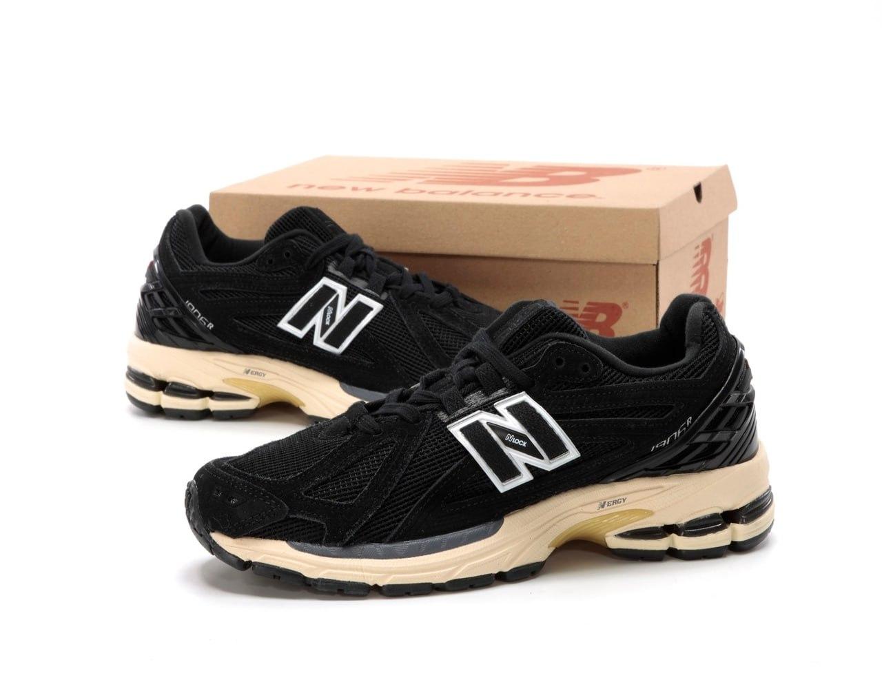 Чоловічі кросівки New Balance 1906R (чорні) стильні осінньо-весняні повітропроникні кроси К14356 top