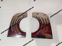 Окантовка накладка вокруг задней эмблемы Mercedes Sprinter W906 Мерседес Спринтер *2006-2018 нержавейка