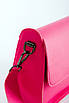Сумка жіноча з екошкіри багет рожева 10807 Середні (довга сторона від 25 см до 35 см) (2000000105277), фото 3