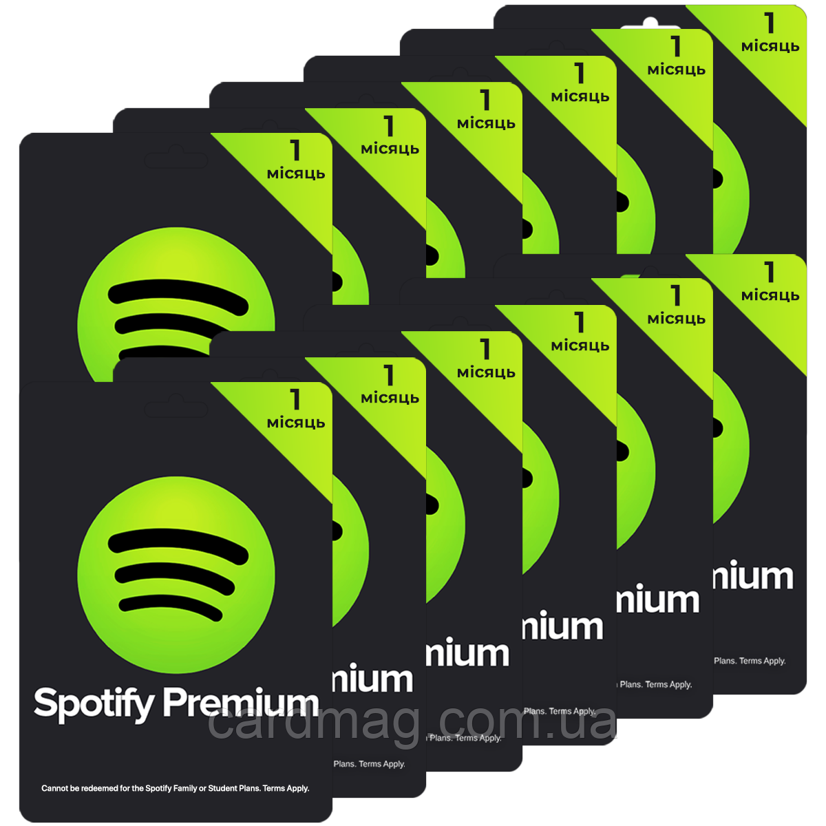 Передплата Spotify Premium на 12 місяців (Регіон Україна)