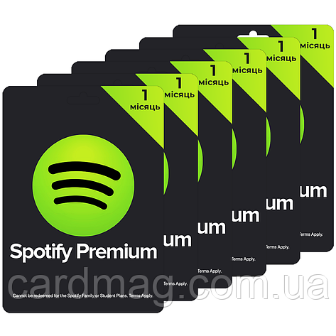 Передплата Spotify Premium на 6 місяців (Регіон Україна), фото 1