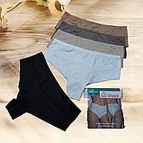 Трусики жіночі бразиліано La Vivas безшовні 1 шт  Розміри L XL XXL, фото 2