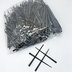 Шпажки призма 10 СМ 500 ШТ. чорні