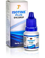 Айсотин Плюс (срок 10.2024), 10 мл капли для глаз Джагат Фарма, Isotine Plus Eye Drop, 10 ml, Jagat Pharma