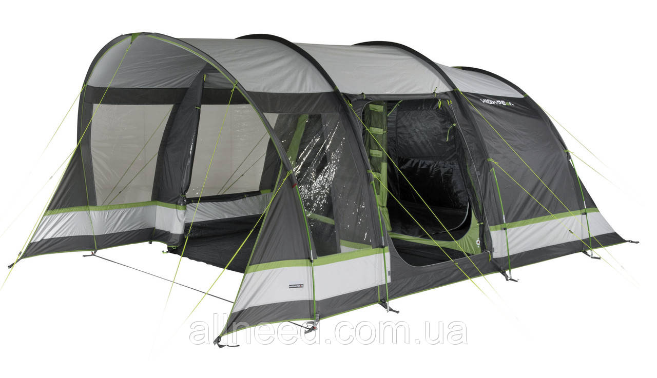 Намет чотиримісний High Peak Garda 4.0 Light Grey/Dark Grey/Green (11821)