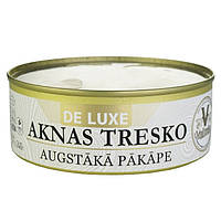 Печінка Тріски Натуральна Валмис Valmis De Luxe в Олії 240 г Латвія