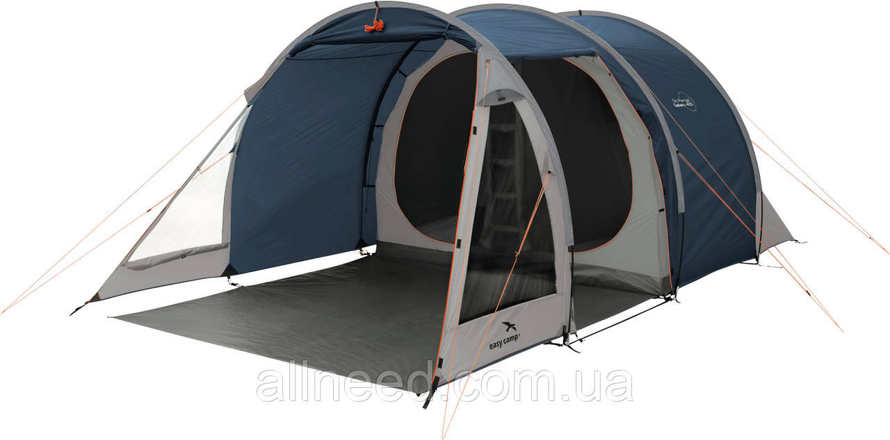 Намет чотиримісний Трисезонний Easy Camp Galaxy 400 Steel Blue