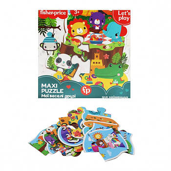 Дитячі пазли "Максі пазли. Мої веселі друзі" VT1711-10