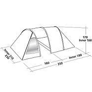 Намет тримісний Easy Camp Galaxy 300 Rustic Green (120390), фото 4