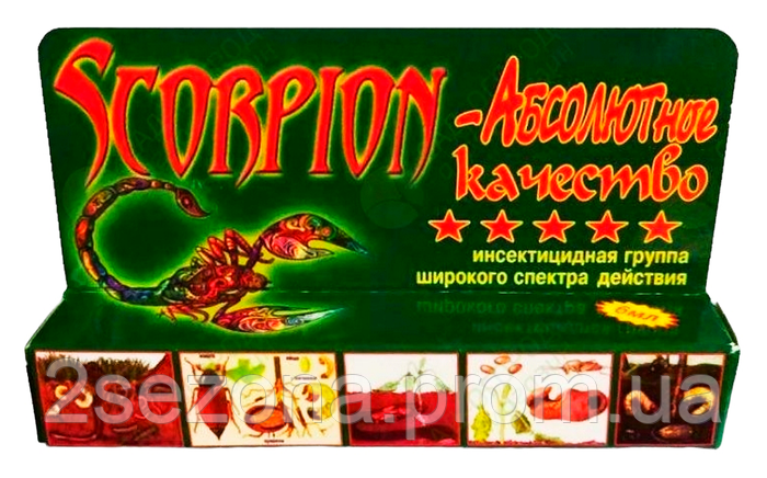 Купить Инсектицид Scorpion Скорпион Абсолют 6мл, цена 30 ₴ — Prom.ua ...