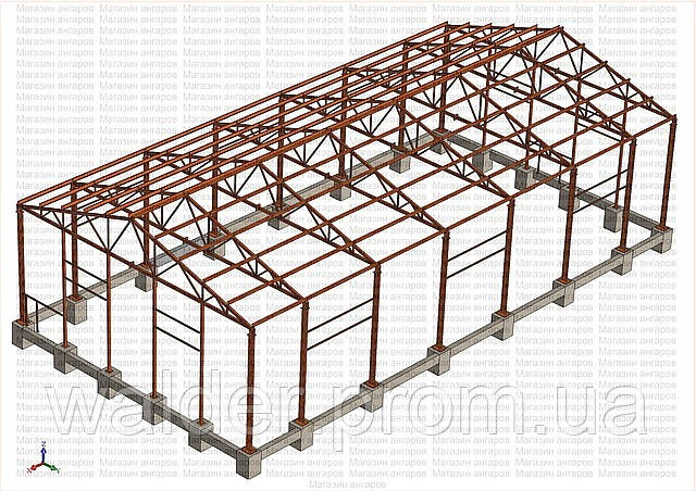 Склади ангары из металлоконструкций - фото 1 - id-p2230737