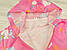 Вітрівка для дівчинки малинова 1786, розмір 90, фото 3
