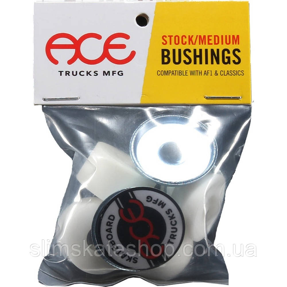 Бушинги для скейт підвісок Ace Standard Stock/Medium Bushings