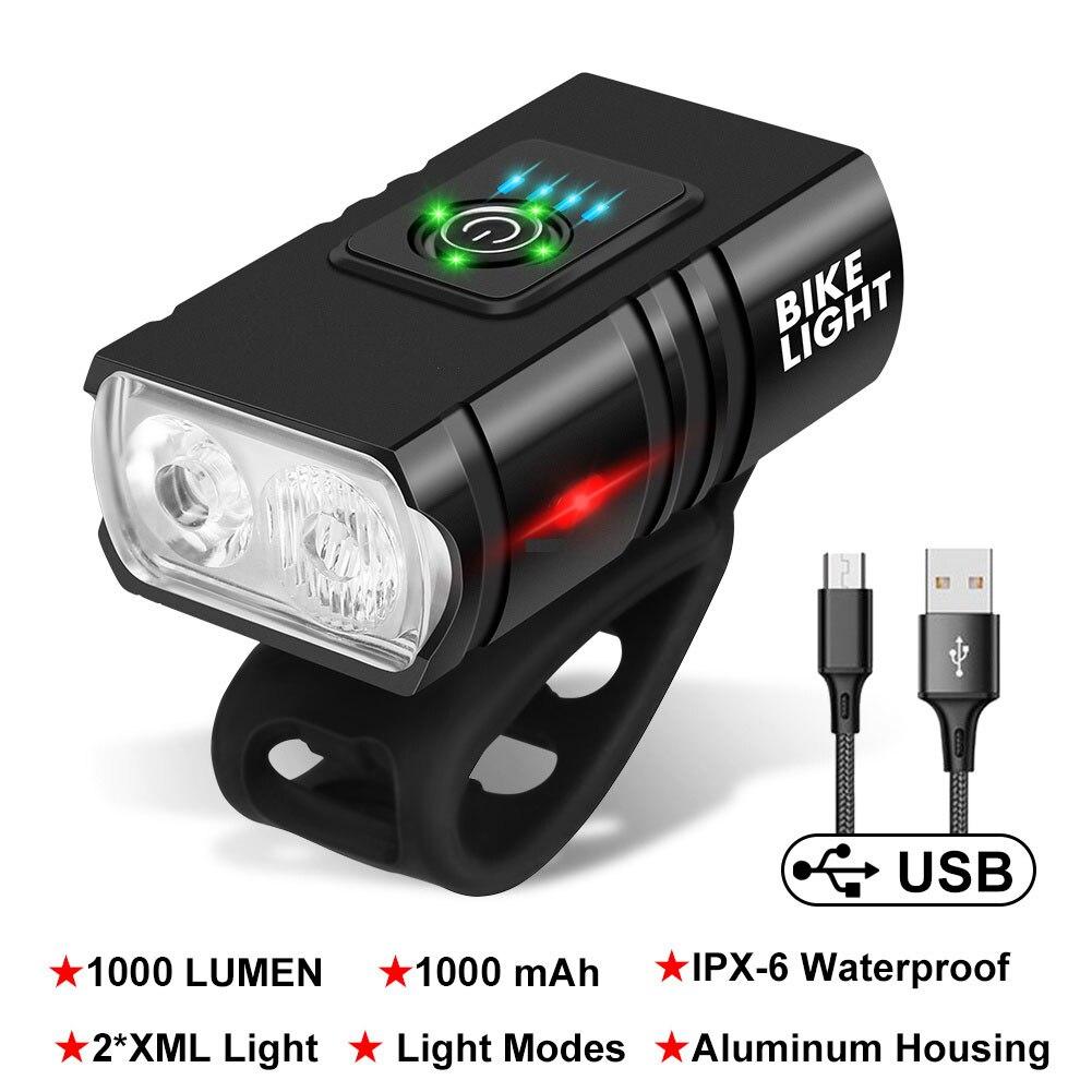 Bicycle light best sale usb