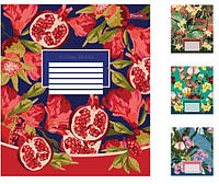 Зошити А5/48 лінінія 1В Floral series, зошит для записів 10 шт. в уп. 766450 766450 ish