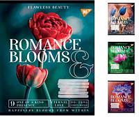 Зошити А5/48 лінія YES Romance blooms, зошит для записів 10 шт. в уп. 766460