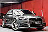 Спліттер Audi A6 C7 S-line \ S6 C7 (15- 18) елерон тюнінг обвіс (V2), фото 7