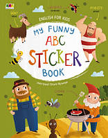 Ранок А4 English for kids My funny ABC sticker book