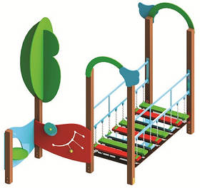 Дитячий місток "Лісовий дзвіночок" SiverSport KID661