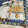 Хустка Louis Vuitton шовкова з ручною підшивкою, фото 10