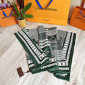 Хустка Louis Vuitton шовкова з ручною підшивкою
