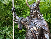 Колекційна статуетка Veronese Скандинавський бог вікінгів Локі WU76766A4, фото 6