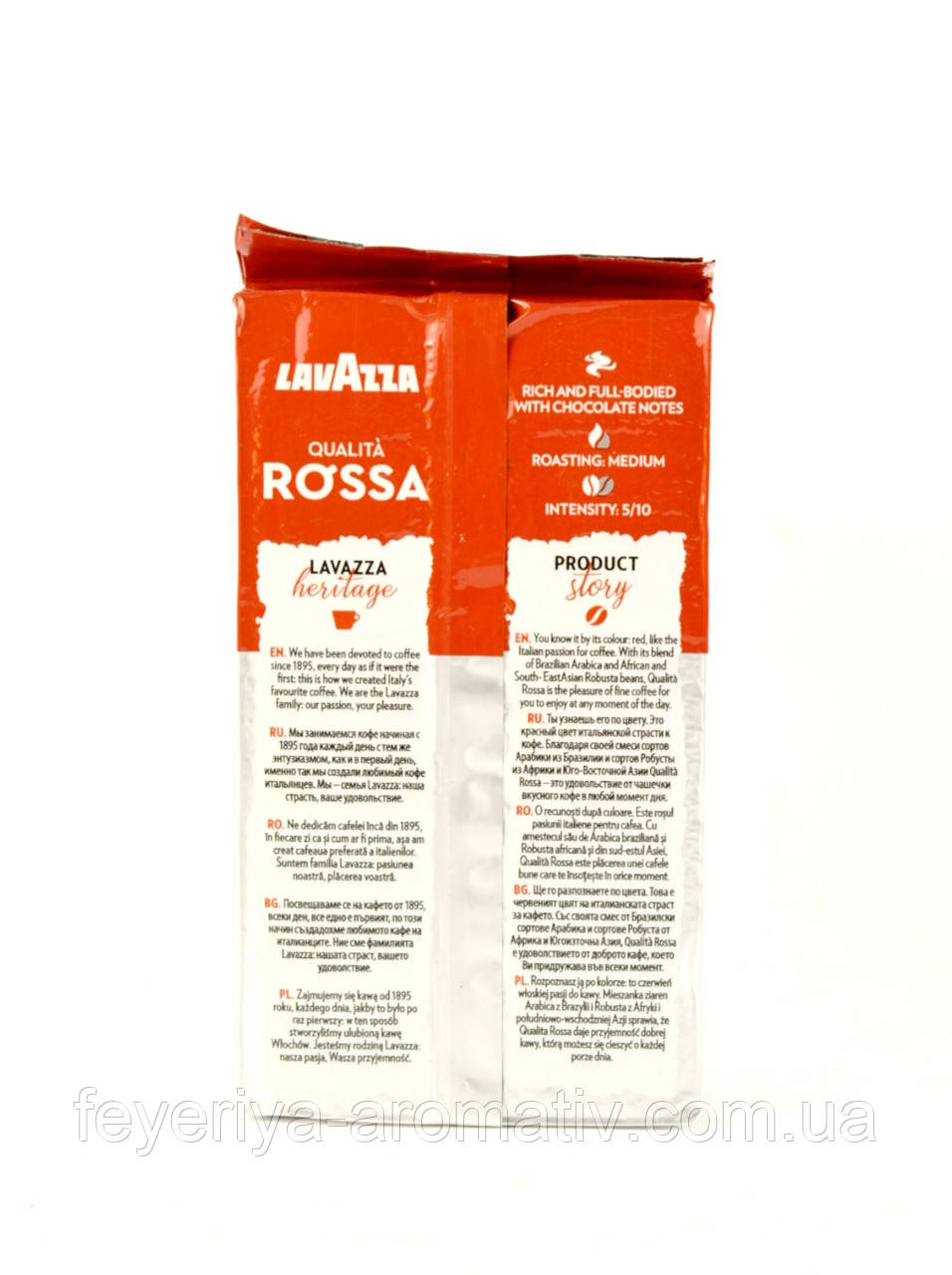 Кофе молотый Lavazza Qualita Rossa 250г (Италия) цветная упаковка - фото 2 - id-p954626586