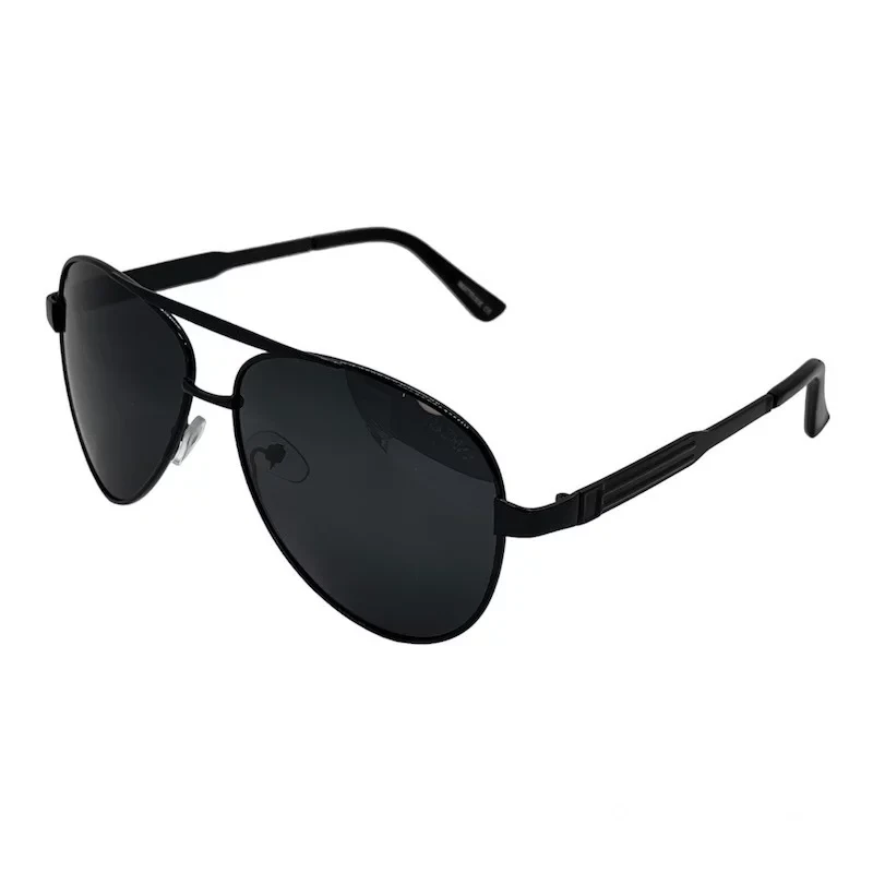 Сонцезахисні чоловічі окуляри авіатори чоловічі  чорного кольору