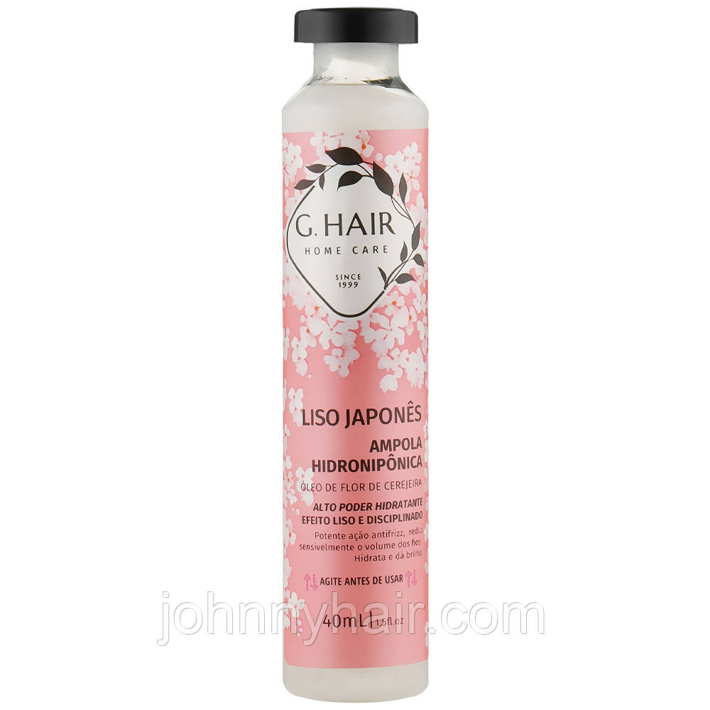 Ампула інтенсивне відновлення пошкодженого волосся Inoar Glycolic Force Ampoule 45 мл, фото 1