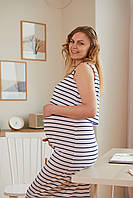 Летнее платье для беременных и кормящих мам размер S на бедра 92-98 см