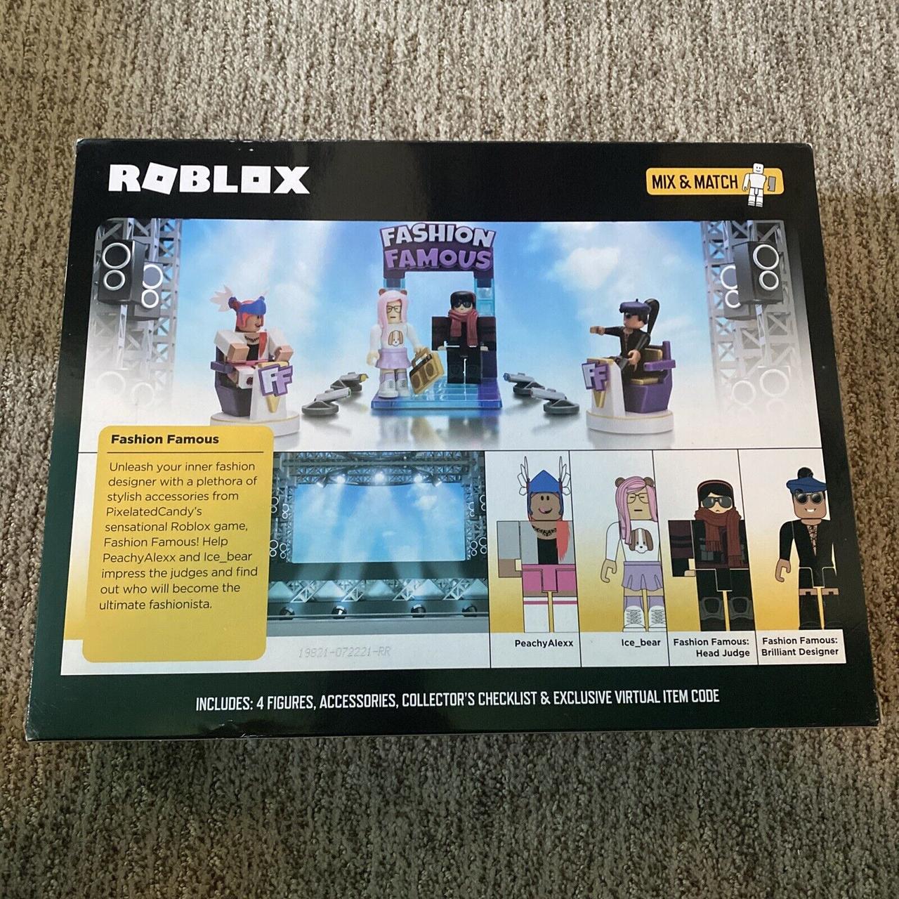 Brinquedo Roblox Fashion Famous 26 Peças Jazwares 19821