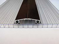 Алюминиевый профиль прижимная крышка АПК-60 бронзовый длина 6 м