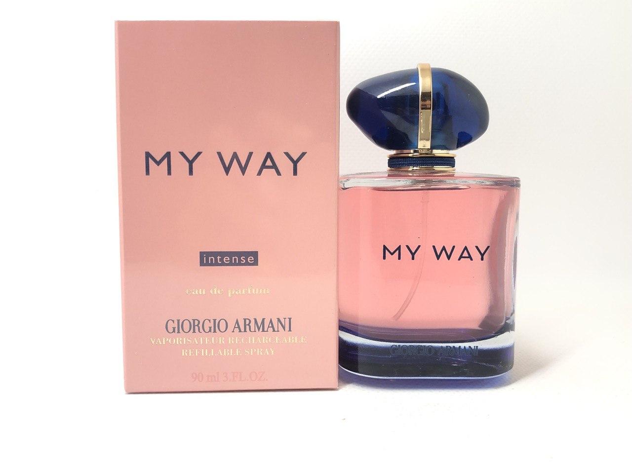 Женский парфюм Giorgio Armani My Way Intense (Май Вей Интенс) 90 мл - фото 1 - id-p1853661644