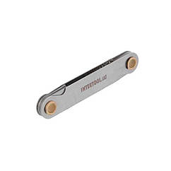 Різьбомір метричний 12шт (0.5-3.0) INTERTOOL SD-8400